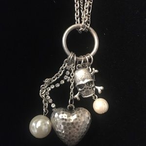 17 in cool charm necklace